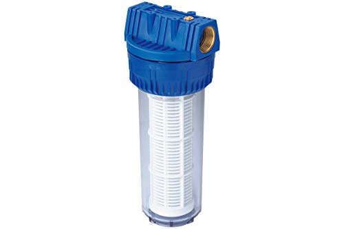 Metabo Filter für Hauswasserwerke 1' lang, mit waschbarem Filtereinsatz (0903050306) Höhe: 310 mm, Durchmesser: 120...