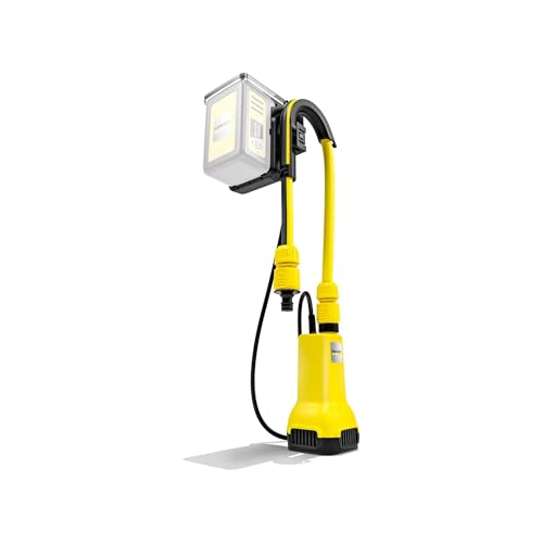 Kärcher 18 V Akku-Fasspumpe BP 2.000-18 Barrel, Wasserdruck: 2 bar, Fördermenge: 2.000 l/h, Eintauchtiefe: max. 1,8 m,...