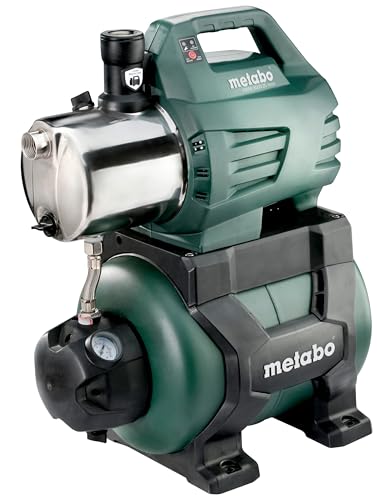 Metabo Hauswasserwerk HWW 6000/25 Inox (600975000) Karton, Nennaufnahmeleistung: 1300 W, Max. Fördermenge: 6000 l/h,...