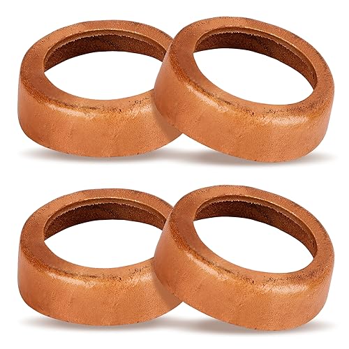 4 Stück Kolbenmanschetten für Schwengelpumpe Gartenpumpe Handpumpe Typ 75 Ledermanschette Handpumpe Ersatzteile...
